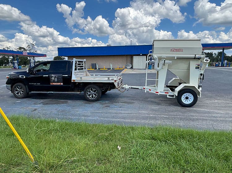 Our new feed truck